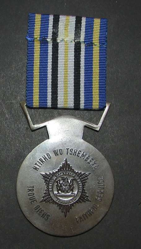 (Homelands) Gazankulu Police Full Size 10 Year Service Medal