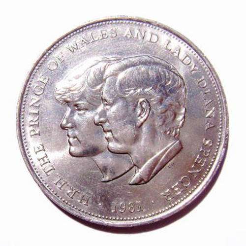 Diane/Charles Commemorative Five Shilling Coin