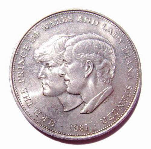 Diane/Charles Commemorative Five Shilling Coin