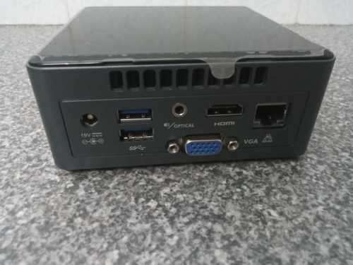 INTEL QUADCORE NUC6CAYH CELERON J3455 4GB RAM 128GB SSD TINY PC (Like New)