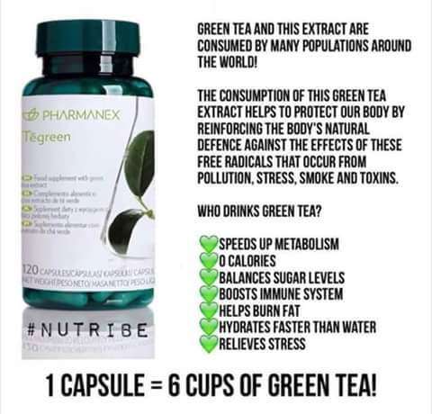 Tegreen 97 Greentea Capsules30