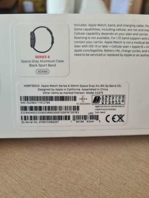 Apple Series 6 40mm