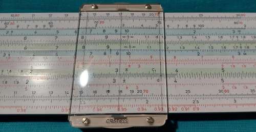 Faber-Castell 2/83N Novo-Duplex Slide Rule with instruction manual (English) and other extras!