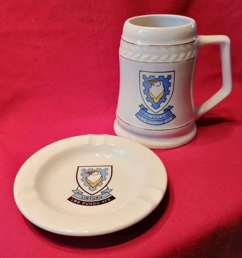 Rundu Air Force Base - Lintuku - Beer Mug and Ashtray