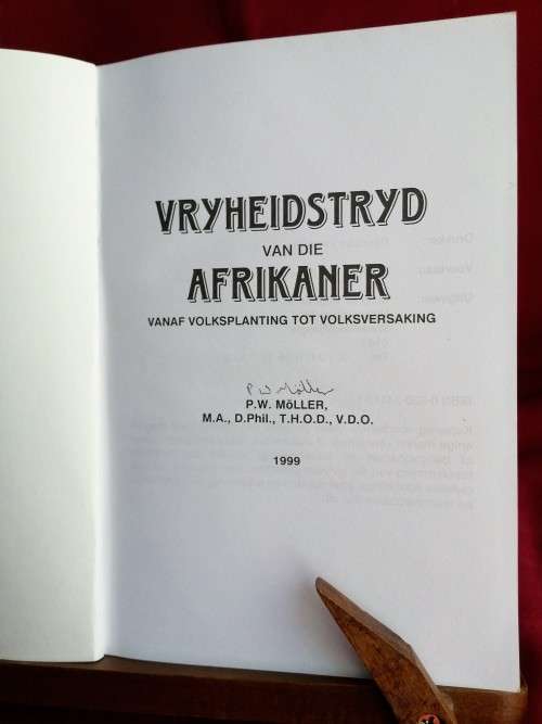 Vryheidstryd van die Afrikaner  - Pieter Moller