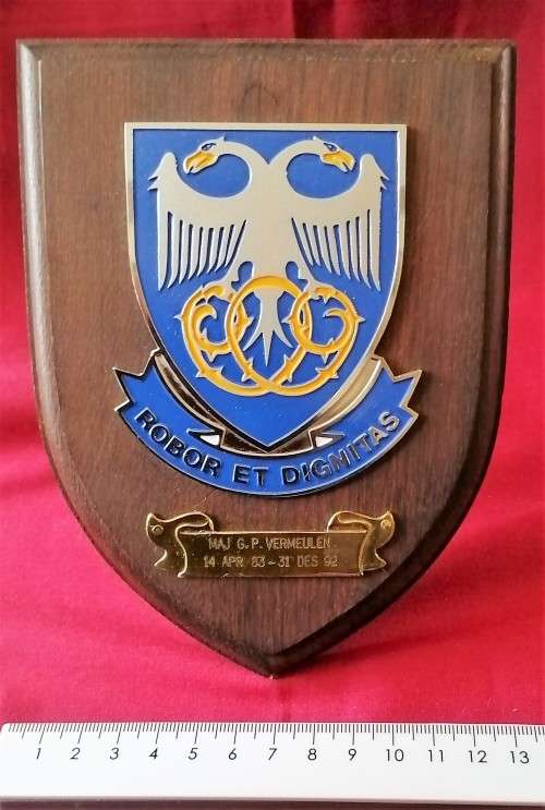 SAAF Regiment - Plaque