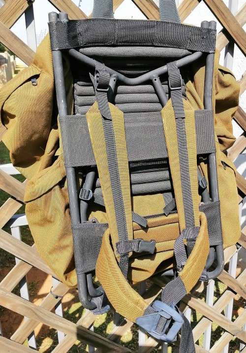SADF & SANDF - Nutria Brown - Large -  Pattern 83 Back Pack / RuckSack ( Grootsak) with frame