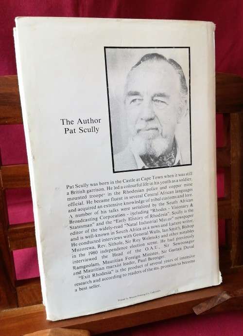 Exit Rhodesia by Pat Scully - 1 st Edition 1984