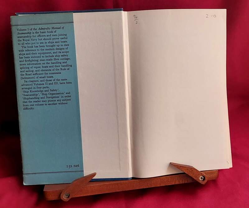 Admiralty Manual of Seamanship - Volume 1 - 1964