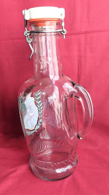 Thuringen Glass Bottle with Thuringia Coat of Arms