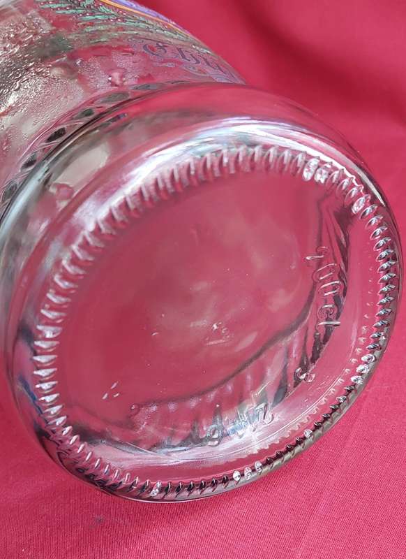 Thuringen Glass Bottle with Thuringia Coat of Arms