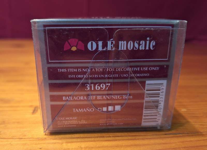 Ole Mosaic Spanish Flamenco Dancer (In protective plastic packaging)