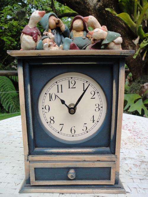 Bear and Me Clock