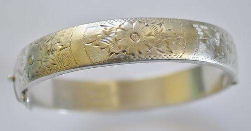 Vintage Silver Bangle