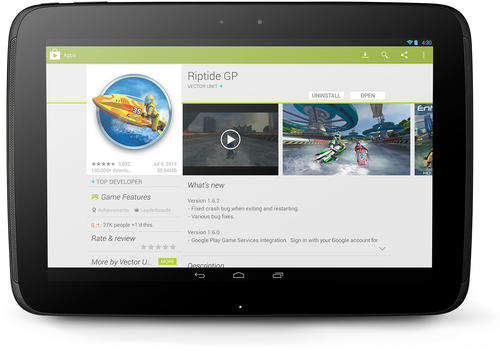 **BRAND NEW**  Google Nexus 10inch Tablet (16GB STORAGE, WIFI, BLACK)