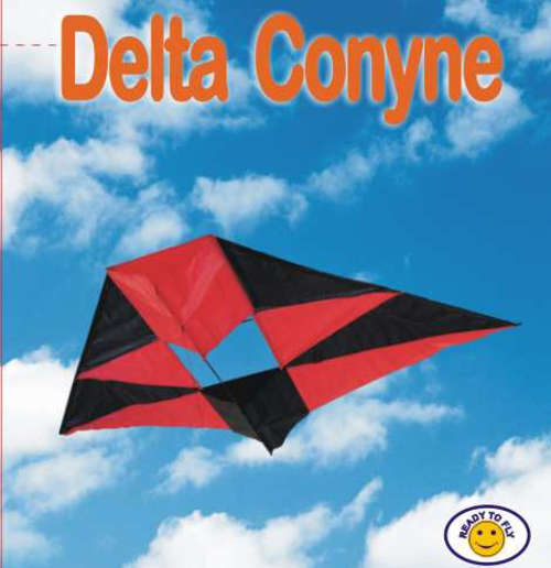 Delta Conyne - Classic Kite (Triangular Box kite with delta wings)