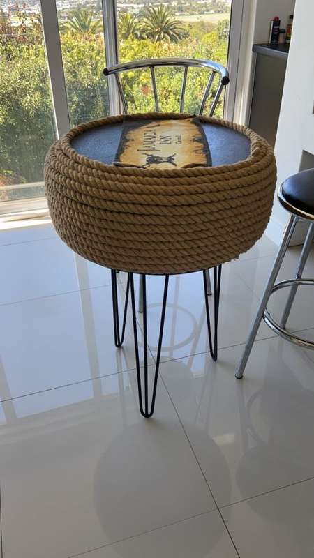 50CM - SET OF 4 - HAIRPIN COFFEE TABLE LEGS - POWDER COATED