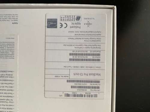 MacBook Pro 2019
