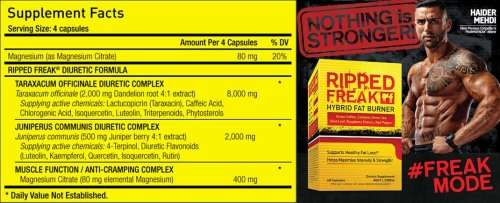 Ripped Freak Hybrid Fat Burner