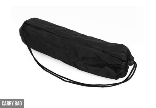 Lightweight universal easy to use tripod with built in leveler.