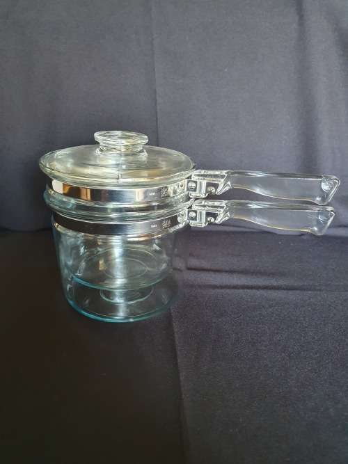 Vintage Pyrex Flameware Double Boiler