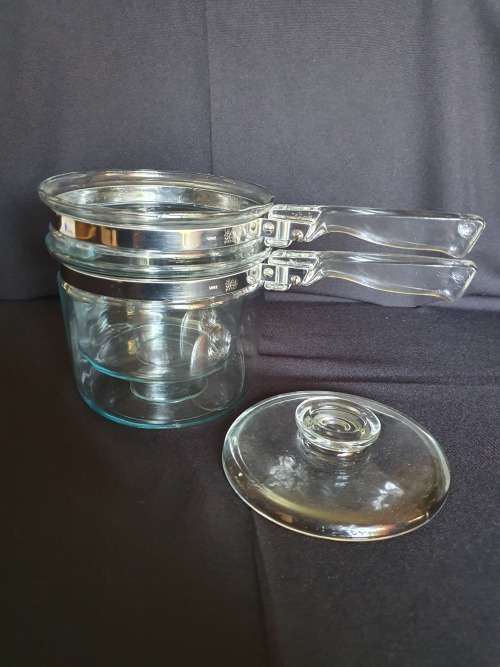 Vintage Pyrex Flameware Double Boiler