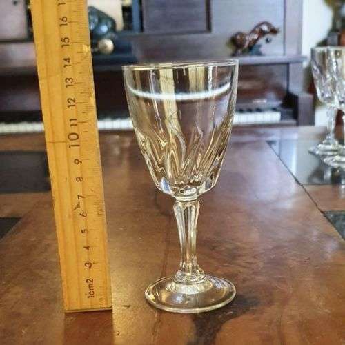 Gorgeous Set of Six Sherry Glasses