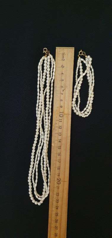Stunning 24cm Fresh Water Pearl Necklace