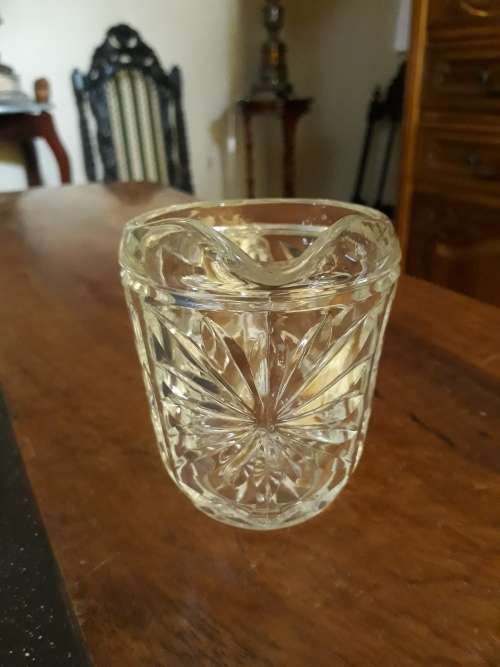 Beautifull Molded Glass Milk Jug