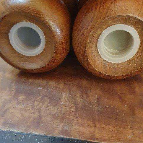 *Large Wood salt and Pepper Shakers*