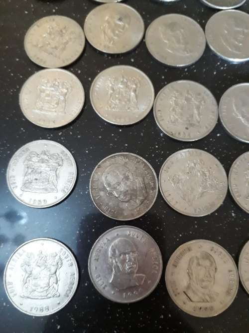 South African R1 Between 1977 and 1990