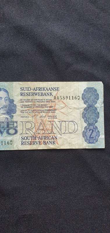South African 2nd Rand Bank Note