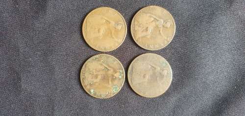 1912,1915,1917,1918 One Penny Coin