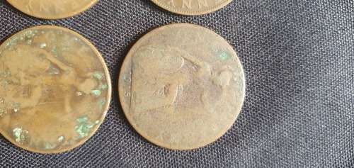 1912,1915,1917,1918 One Penny Coin