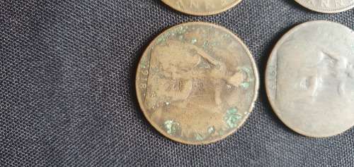 1912,1915,1917,1918 One Penny Coin