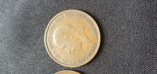 1921,1927 One Penny Coin