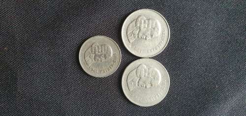 1965 South African 10 Cent and 2x 20 Cents