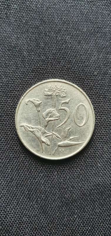 South African 50 Cent 1977,1988