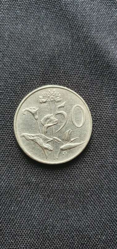 South African 50 Cent 1977,1988