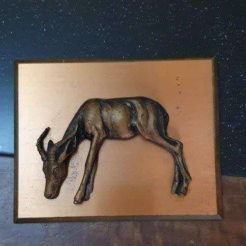 Copper World Small Copper Wall Plaque of a Buck