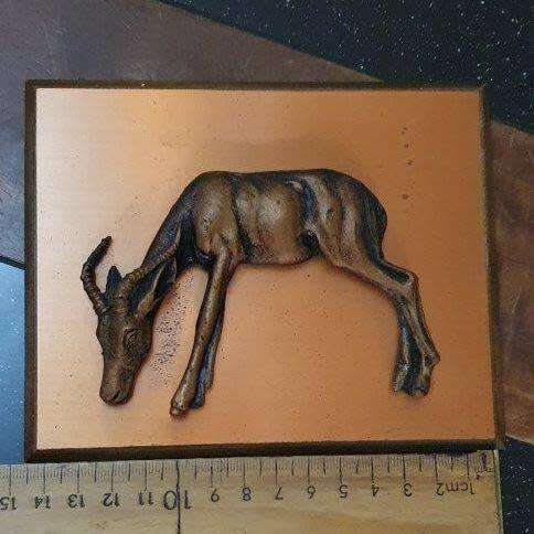 Copper World Small Copper Wall Plaque of a Buck