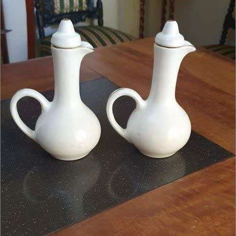 Two Vinaigrette Bottles