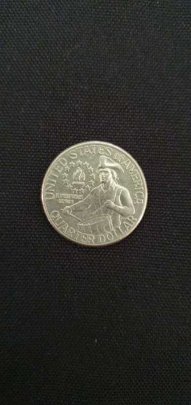 USA Quarter Dollar 1776-1976.