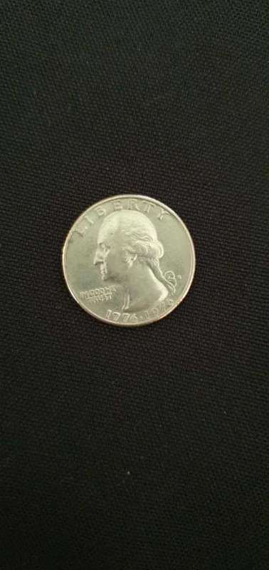 USA Quarter Dollar 1776-1976.