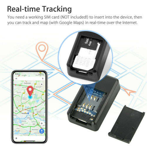 GSM GPRS GF07 Mini Magnetic GPS Tracker Real-time Car Truck Vehicle