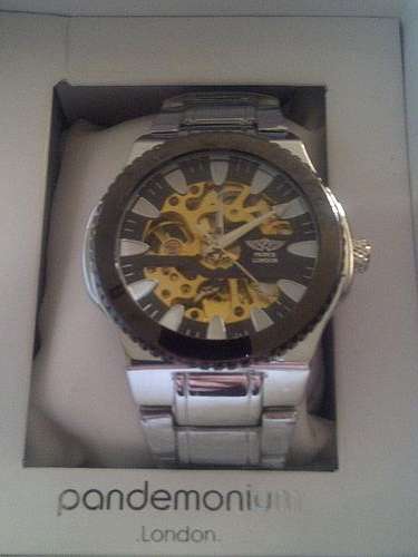 Mens Designer Automatic Sweepsecond hand Watch - P London