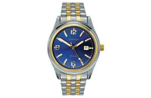 Brand New SEKONDA MEN'S TWO-TONE QUARTZ WATCH
