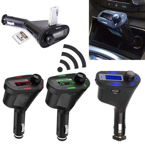 Buy One Get One Free - Wireless FM Transmitter Bluetooth MP3 Player USB SD MMC Slot