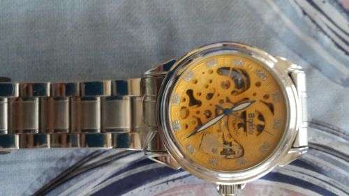 Brand New Men's Skeleton Mechanical Wrist Watch - #1