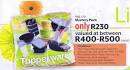 TUPPERWARE SURPRISE PACK ### VALUED AT R500 ### FILLED WITH GOODIES